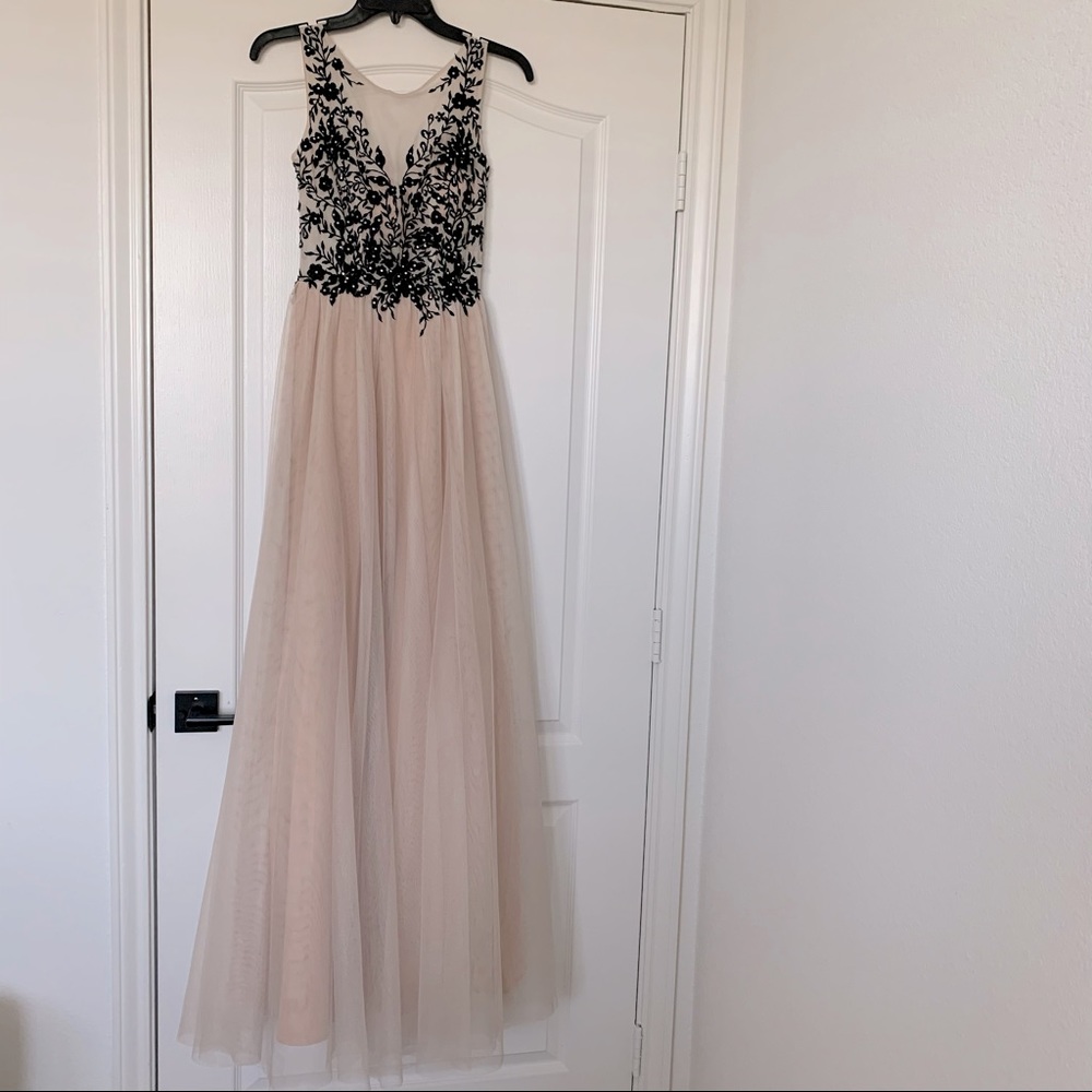 Nude Evening Gown